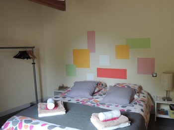 Chambre lit 2 personnes