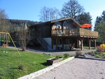 Chalet, garden view - (south-facing).