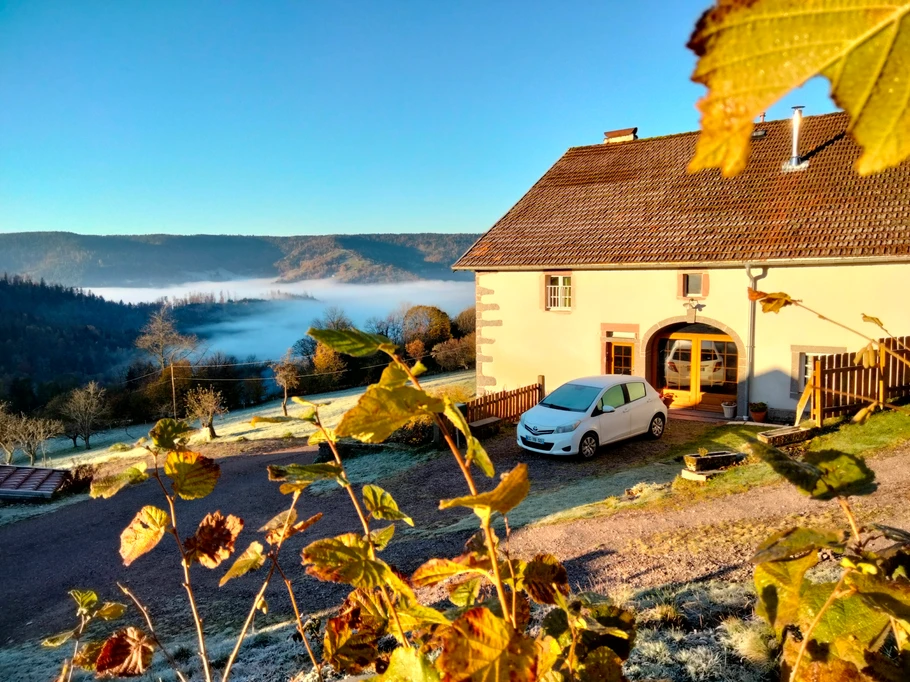 Un matin d'automne au Grenier du Roc