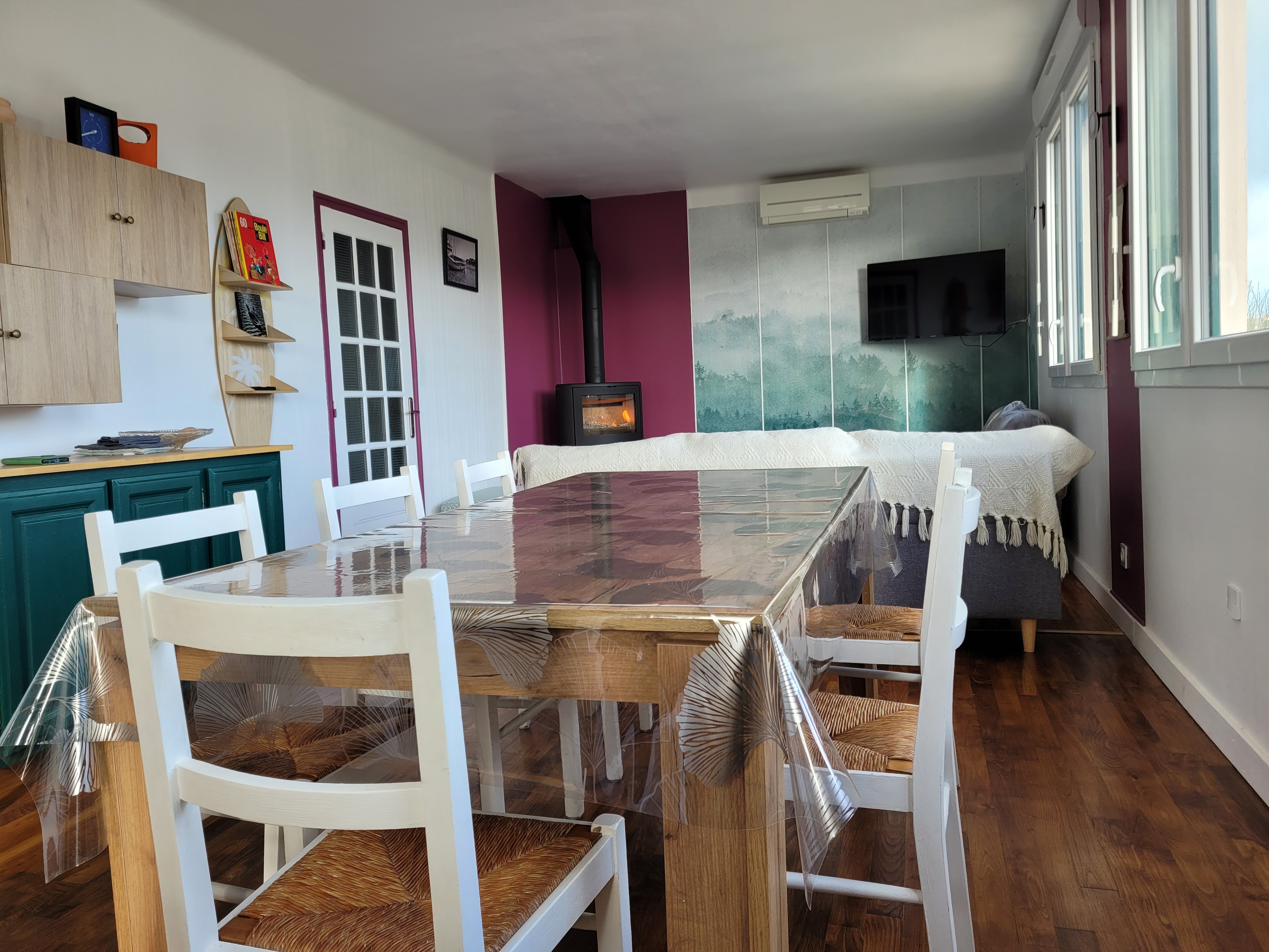 l'Ancre Violette, Bantas, Ploubazlanec, Loguivy, living room