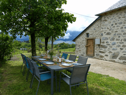 Terrasse dans un environnement paisible