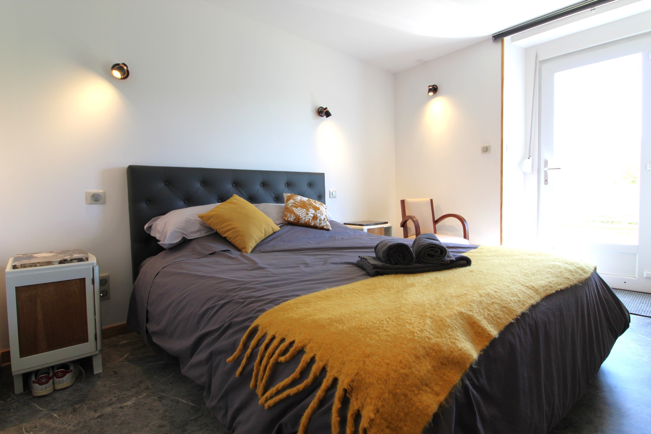 Chambre n°2 - Gîte La Louvière La Bresse