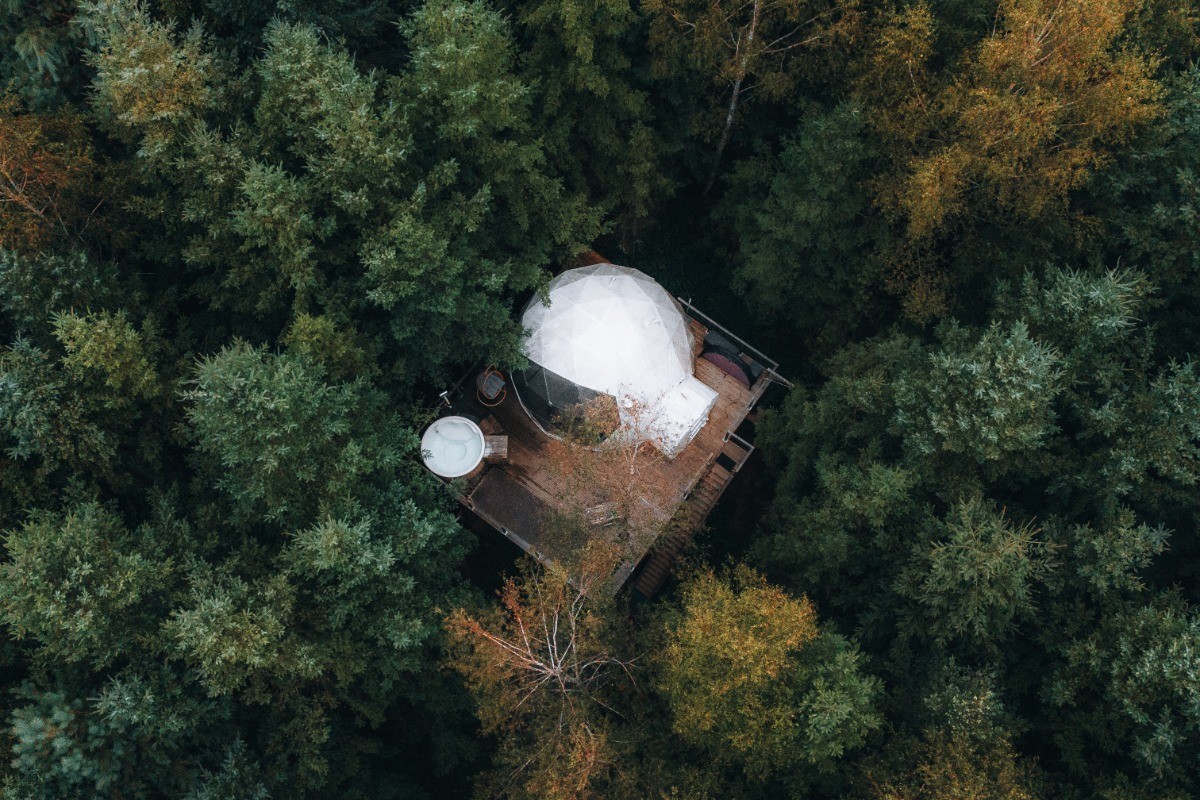 Dôme Kittilä - Domaine Ouréa en pleine forêt