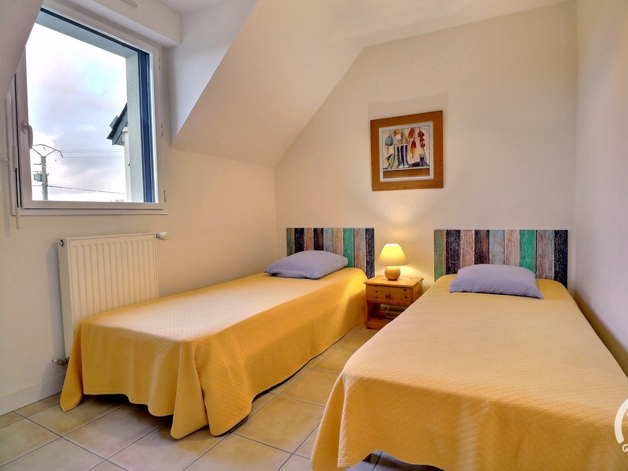 Chambre 2 lits de 90