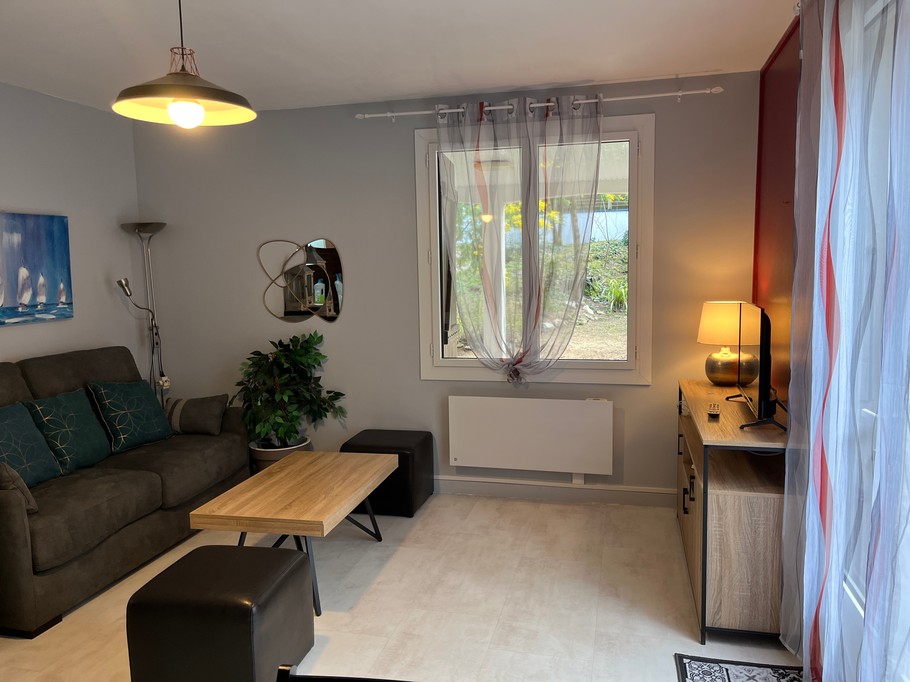 Canapé lit neuf 2 places salon RDV