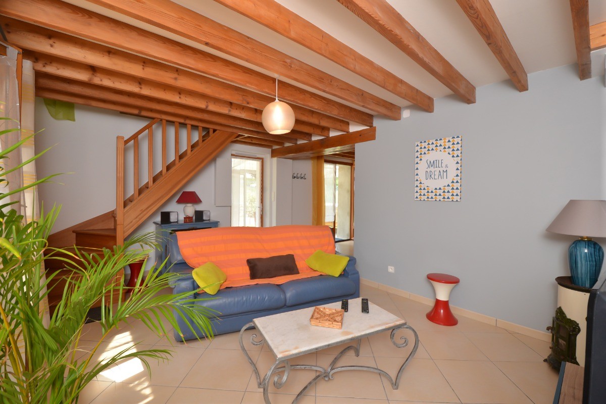 Espace salon Gîte du Lavoir