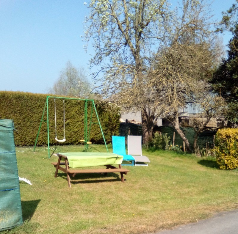 coté jardin avec transats