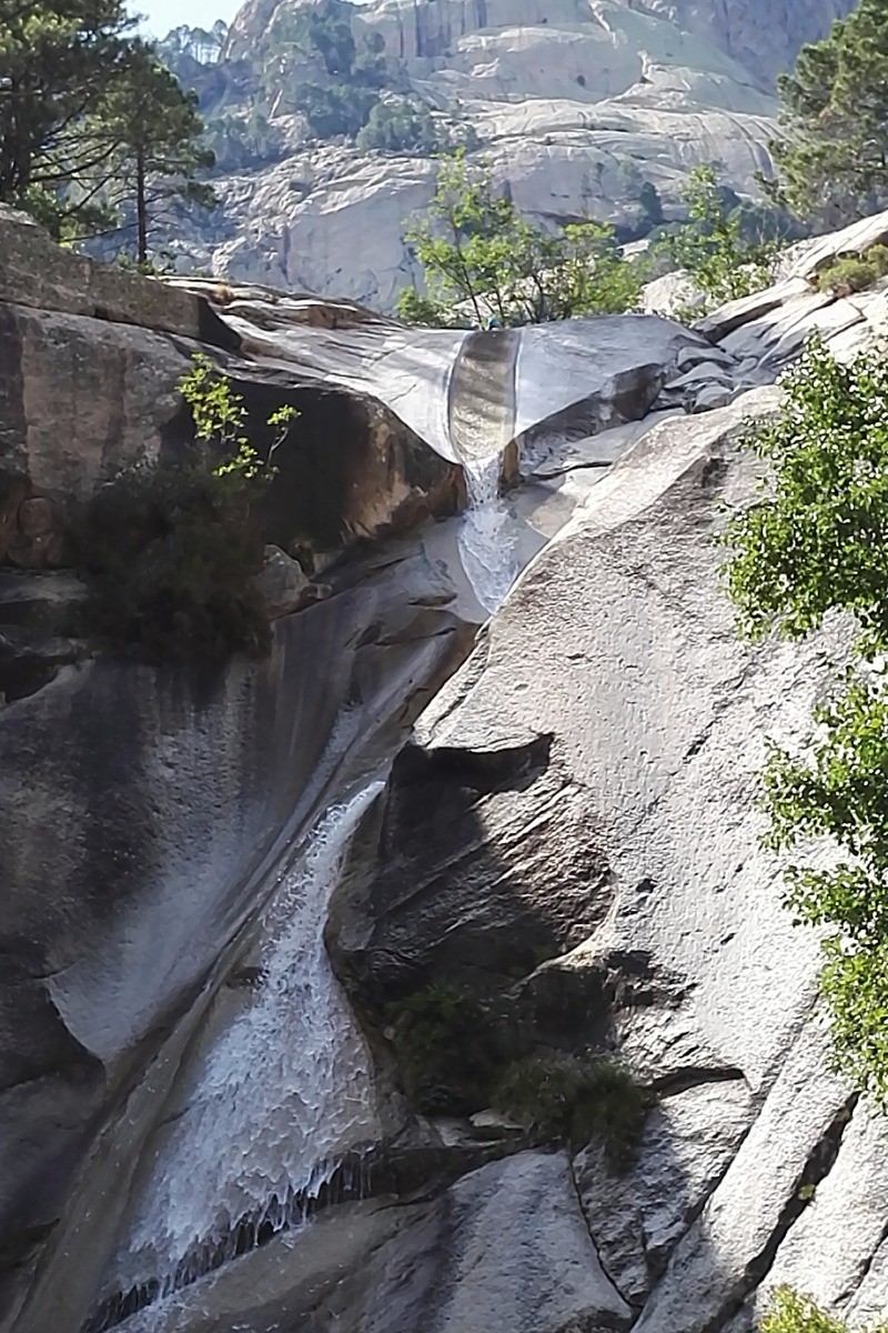 Les spectaculaires canyons de la Purcaraccia.