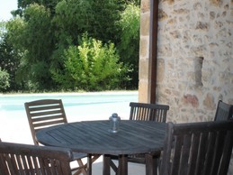 terrasse privée couverte