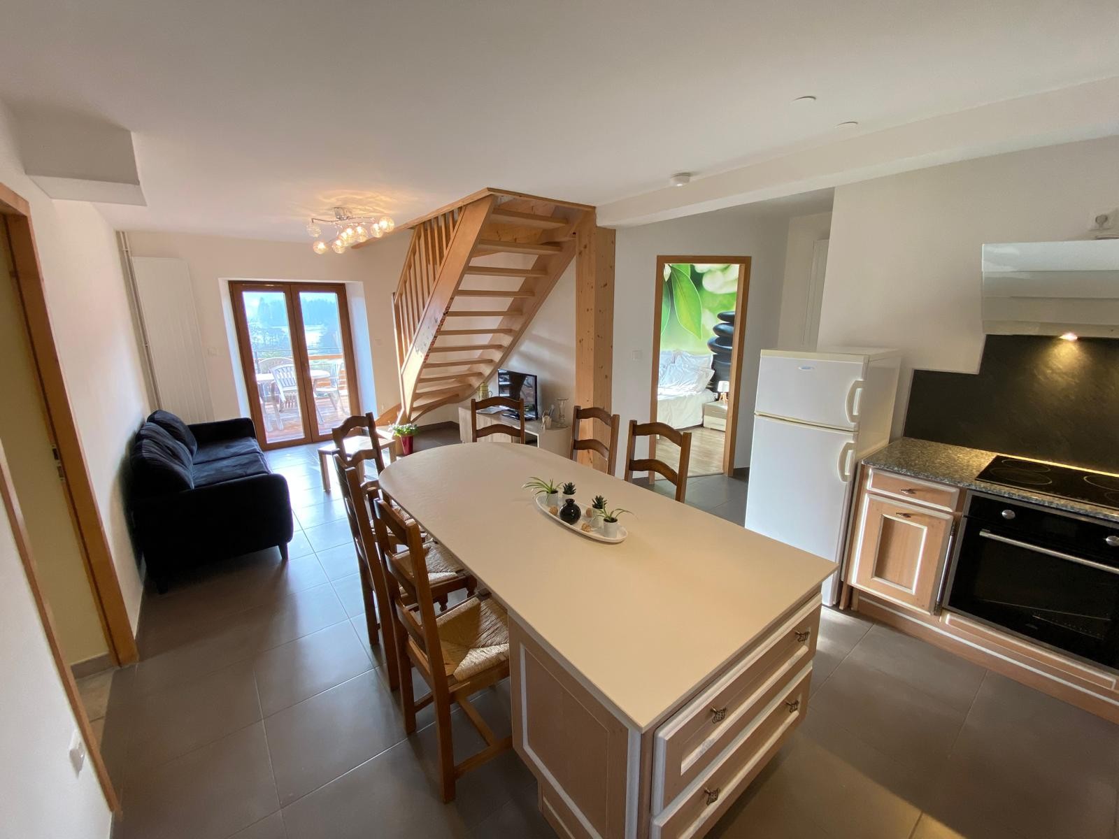 Open kitchen - Gîte La remise