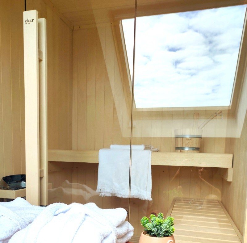 Sauna finlandais privatif