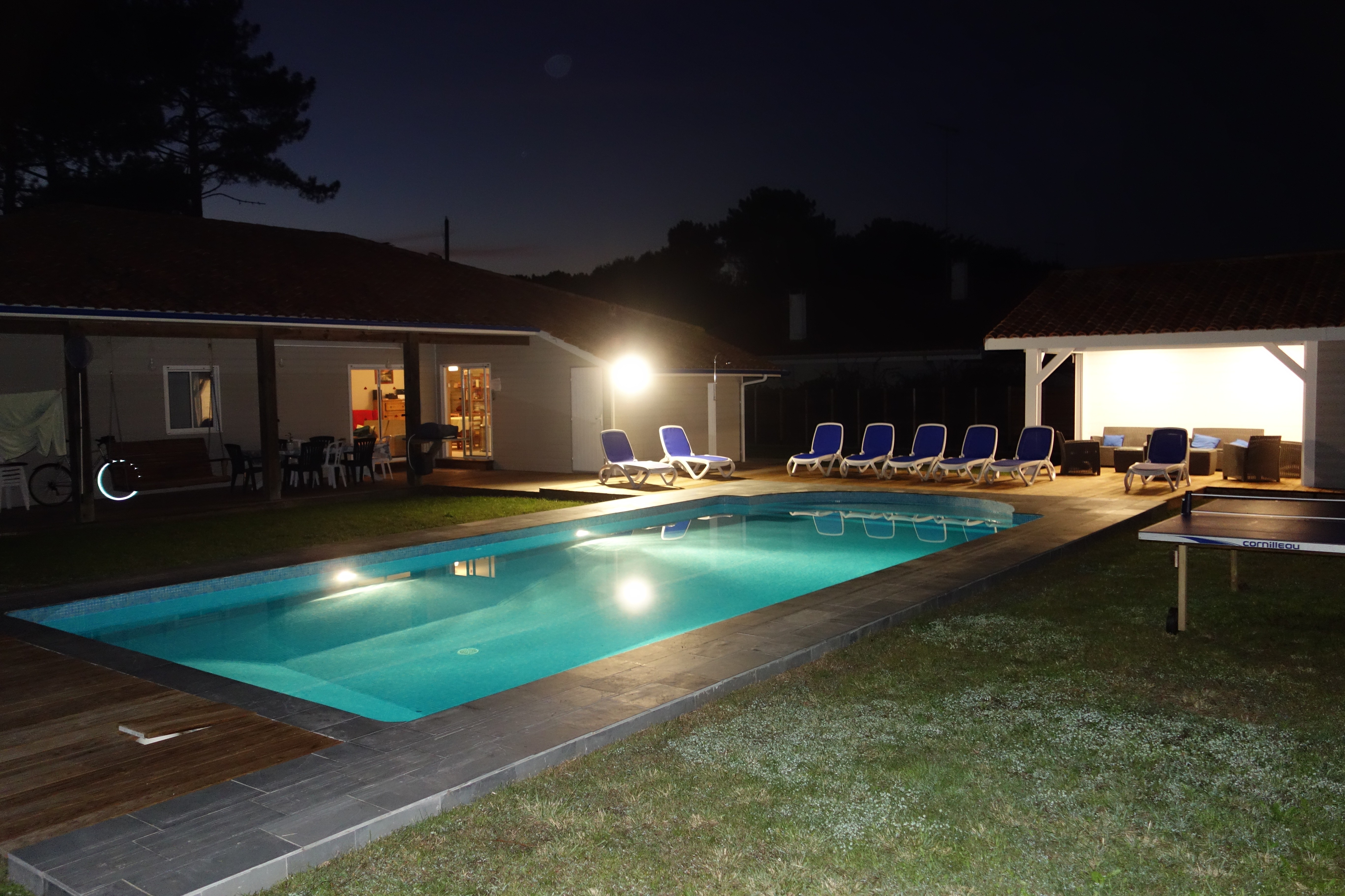 Maison l'Arbousier 8 personnes - piscine, calme et nature, Vieux Boucau, Landes