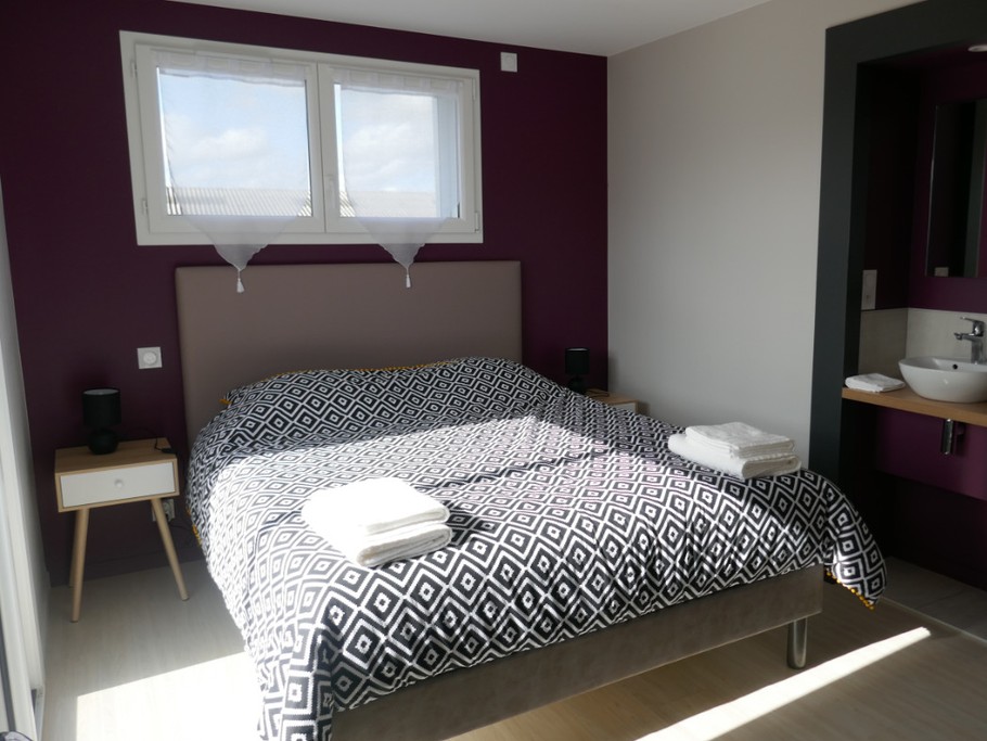 Chambre lit en 160 au niveau 1