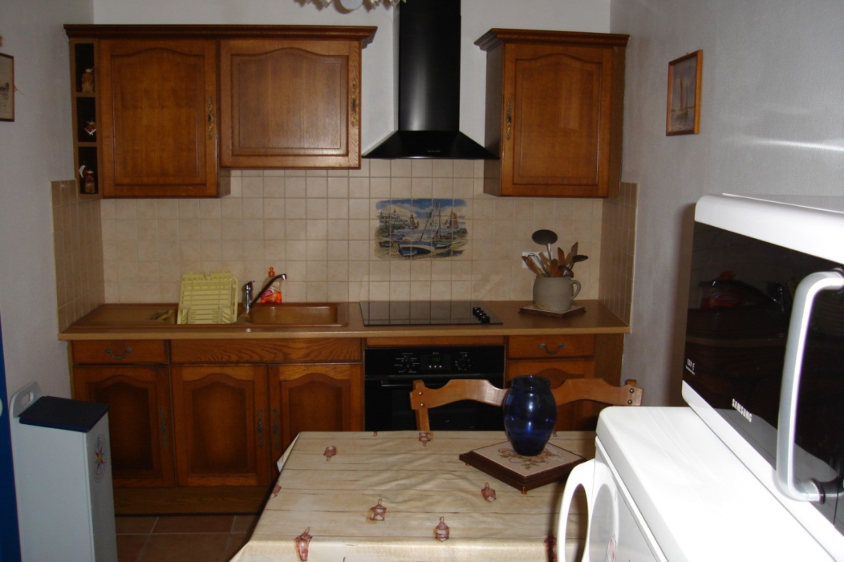 Cuisine avec coin repas