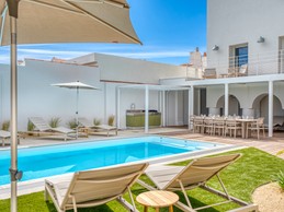 Piscine et cuisine d'été