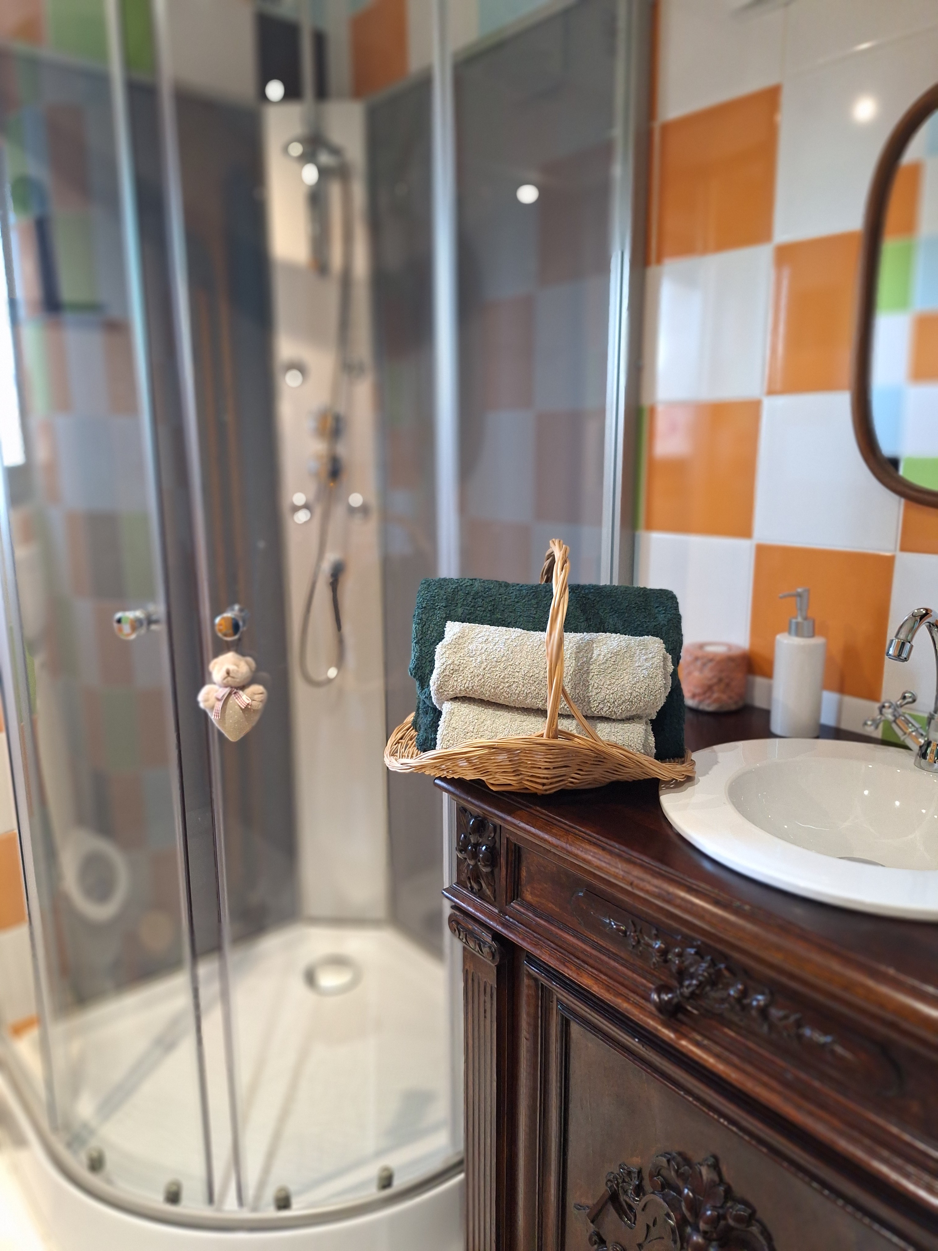 Salle de bien douche balneo
