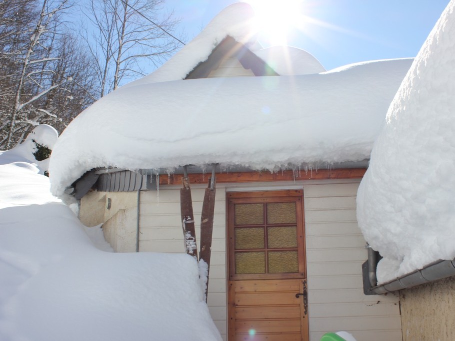 Porte d'entrée du gîte