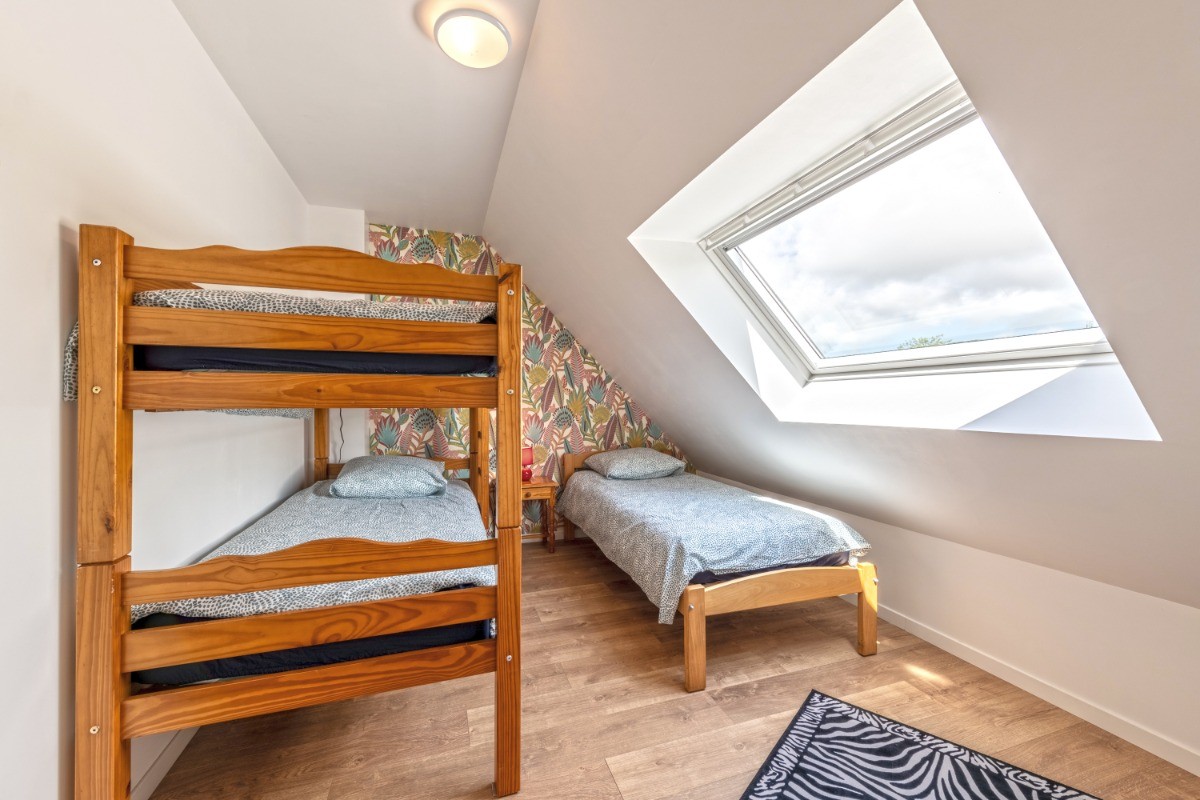 Etage chambre 4 avec 3 couchages de 90