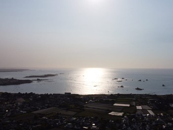 coucher du soleil un soir de juin