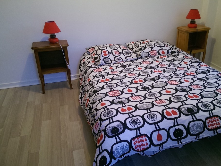 Chambre côté Jardin avec 1 lit Queen Size