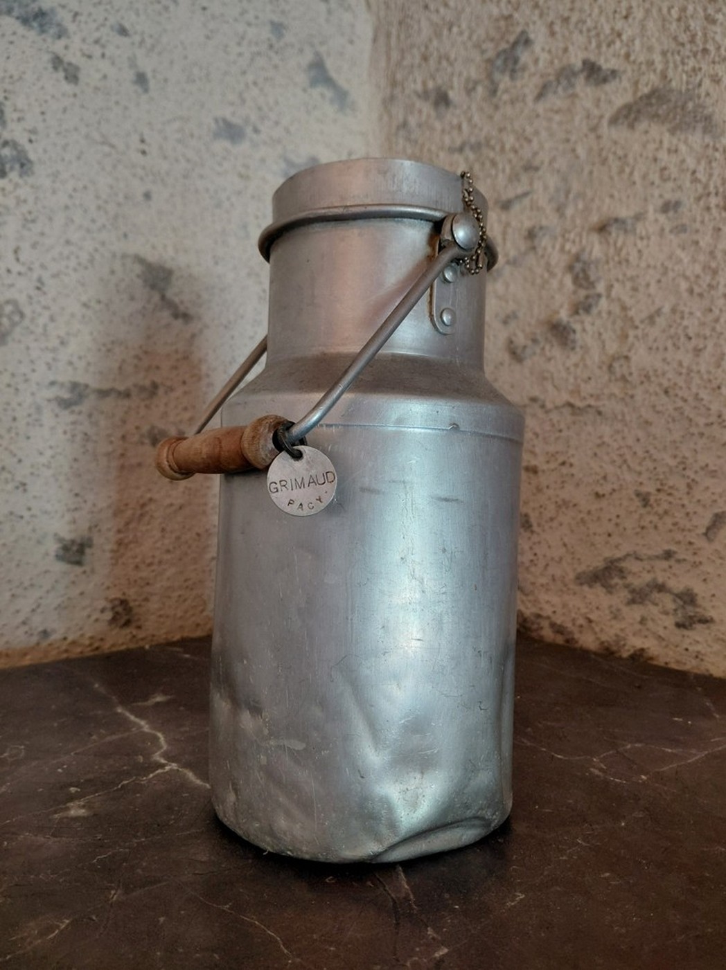Décoration pot lait