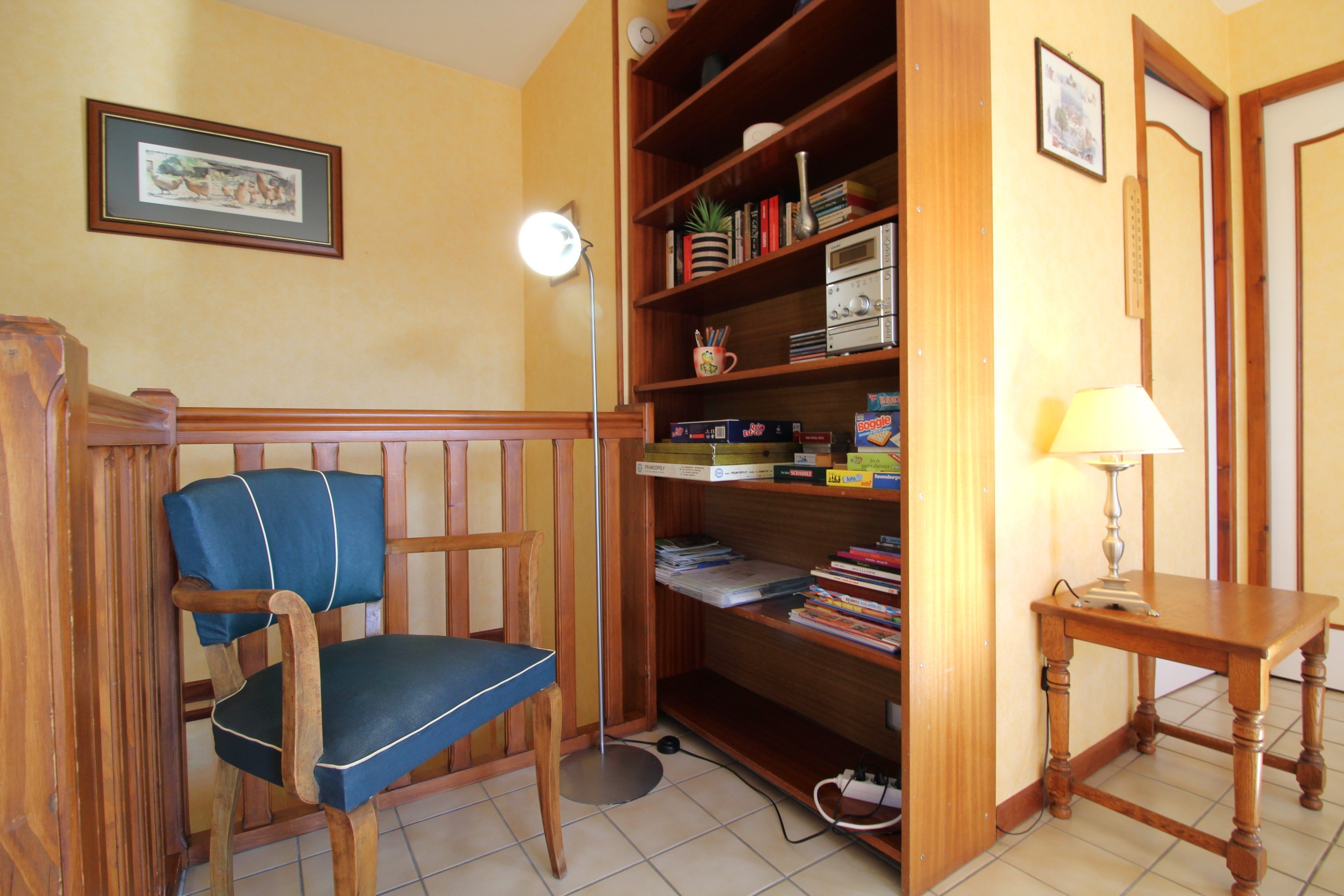 Salon/ séjour - Chalet de Grany, indépendant, avec vue panoramique sur le lac de Gérardmer