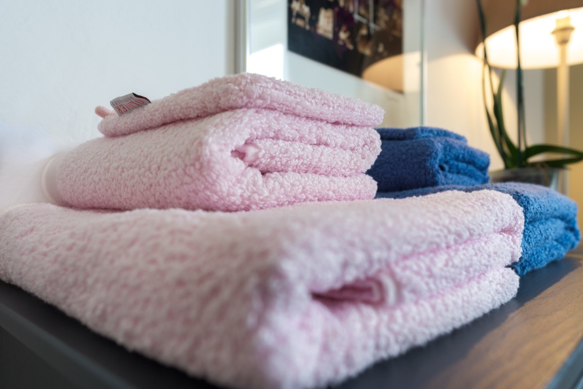 Linge de maison fourni