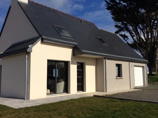 Maison vue de l'extérieur