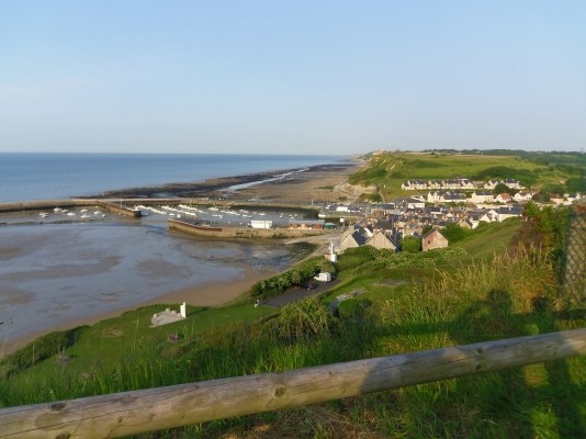 Vue de Port en Bessin