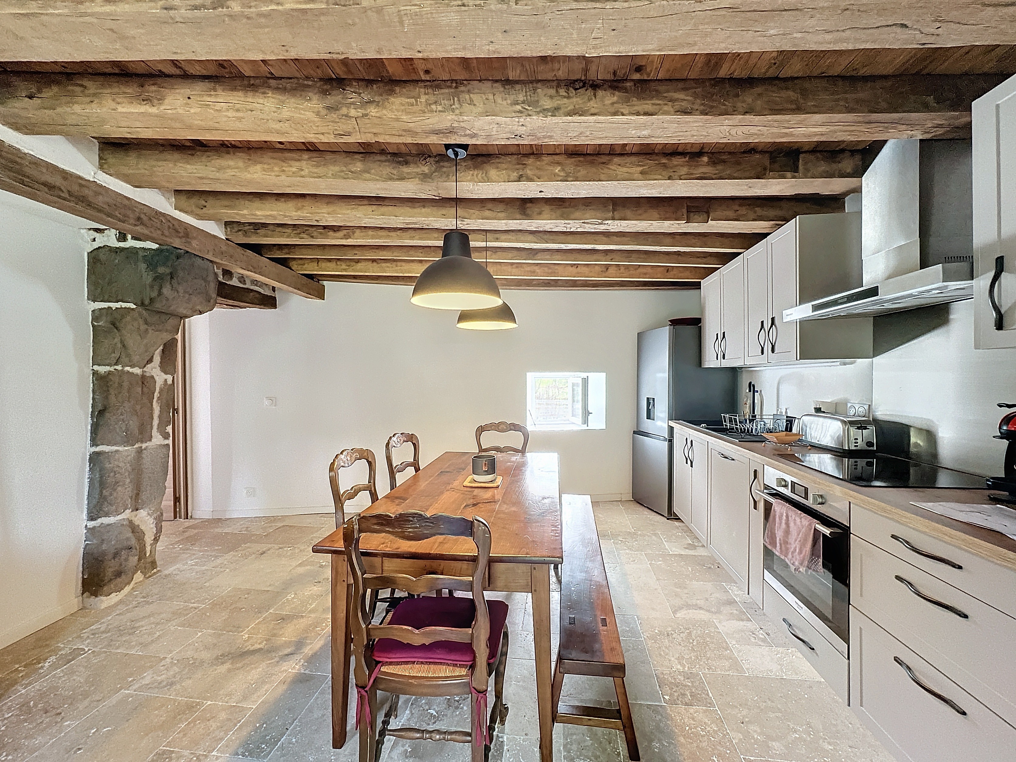 Le Moulin de Chibert - Cuisine / Salle à manger, Glénic, Creuse