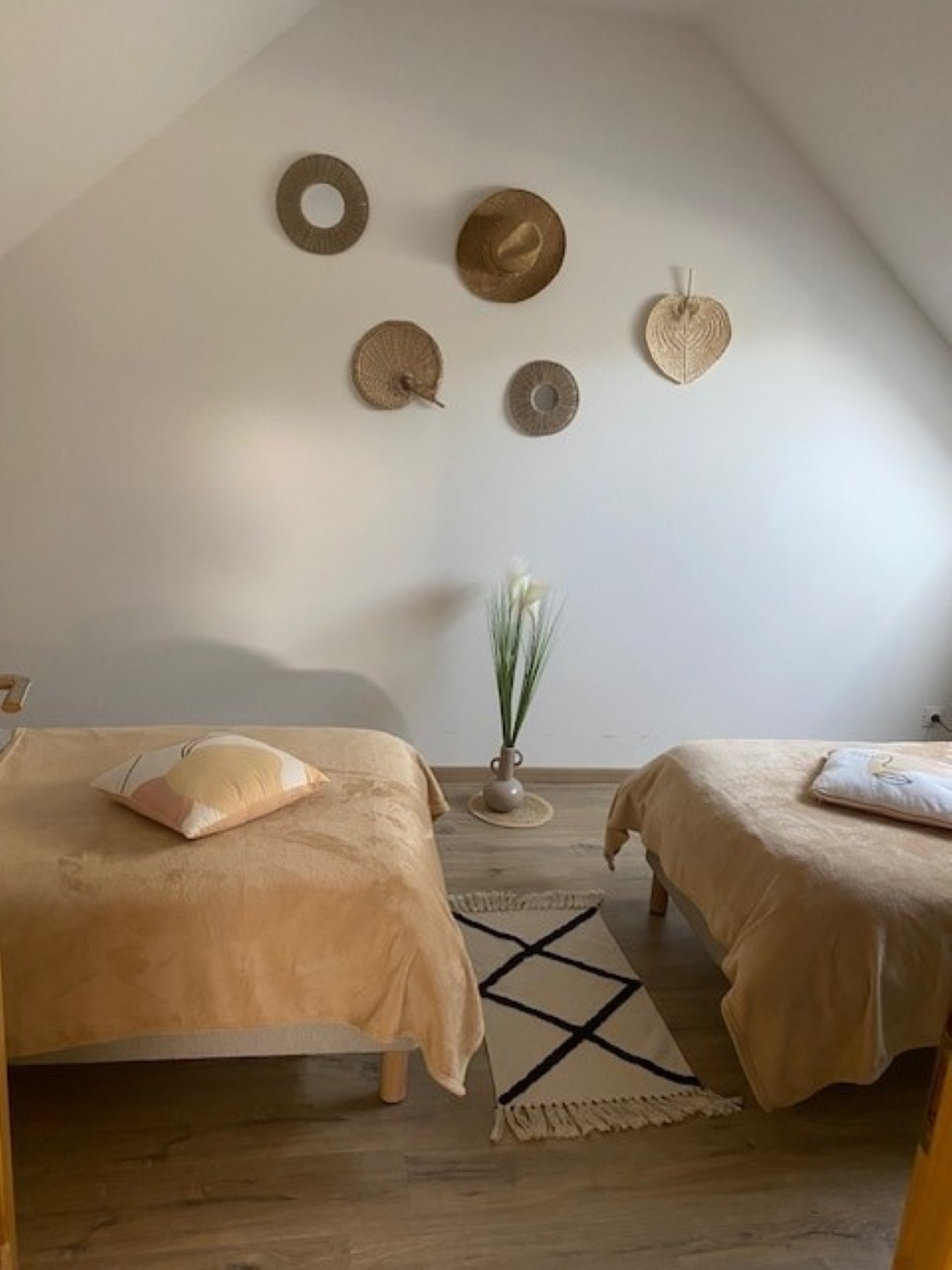 2ème chambre 2 lits simples