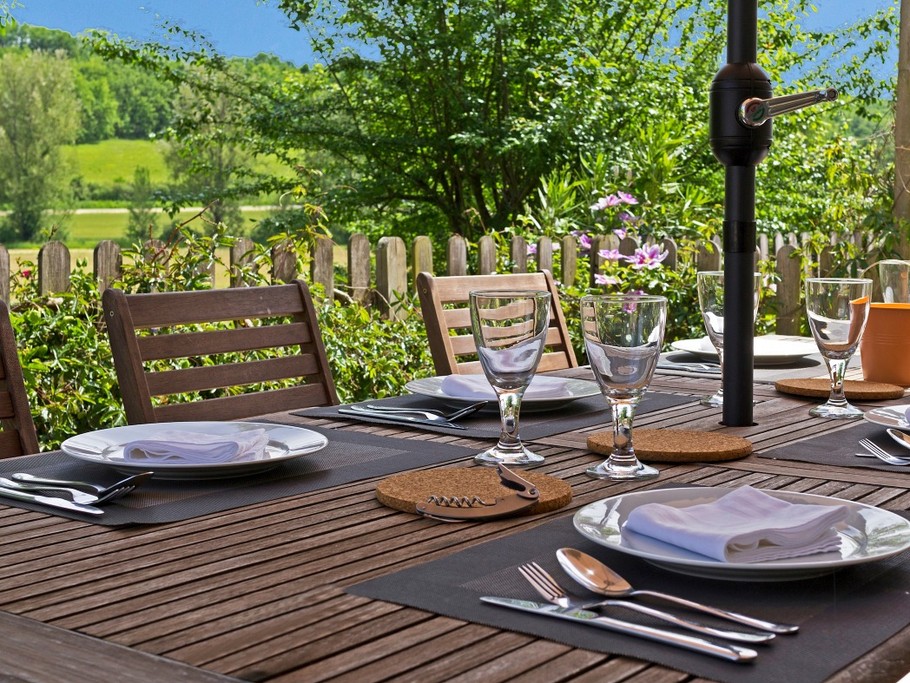 Le Farat - Gîte La Maison de Campagne - Terrasse privée.