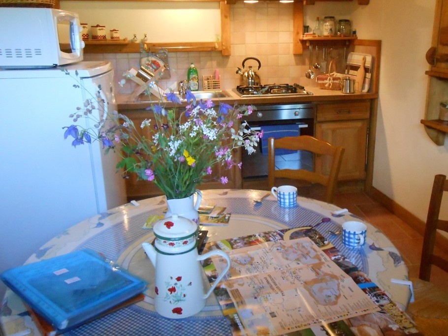 Coin cuisine du gîte