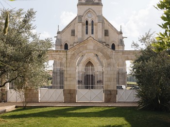 Vue de l'entrée