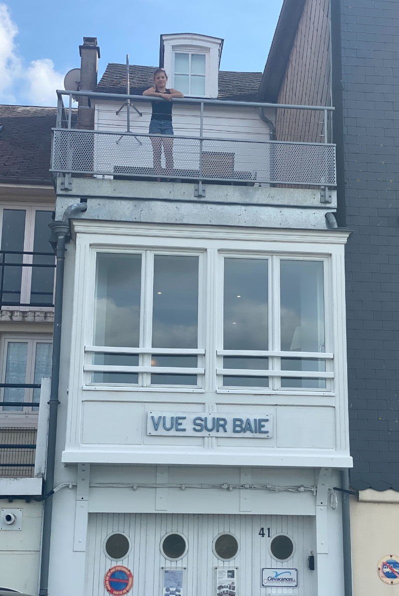 Façade côté mer