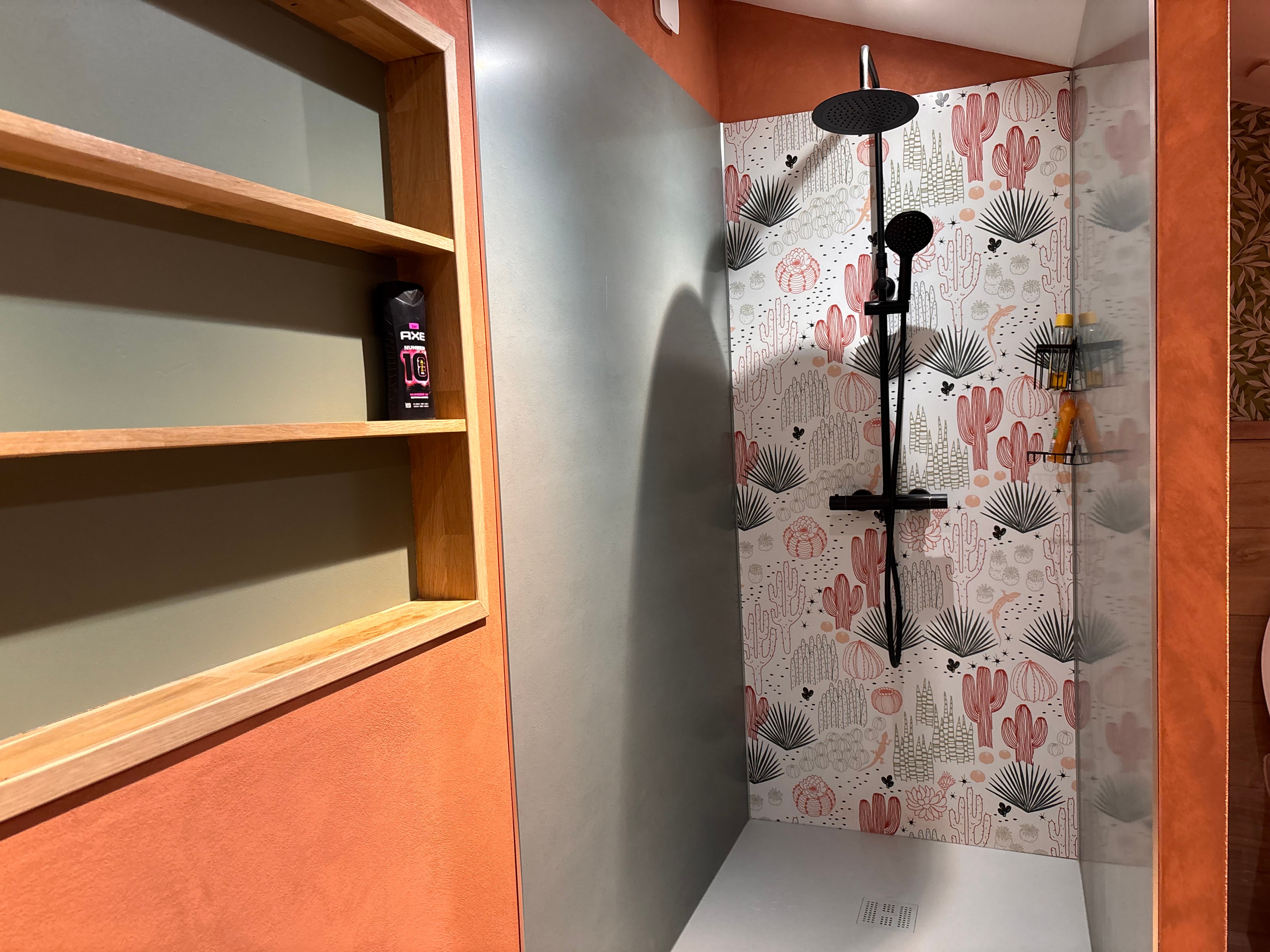 Douche - Gîte l'Ancre Jaune - Moyenmoutier