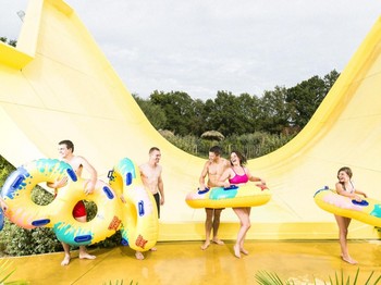 Parc de loisirs et parc aquatique Cobac Parc à Mesnil Roc'h.
Crédits photo :  Cobac Parc