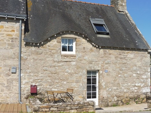 Façade de la maison Ty Bihan