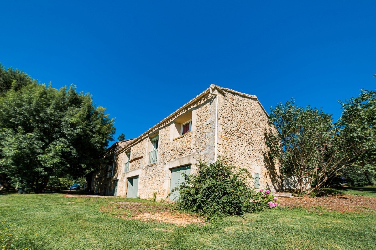 Vue arrière gîte
