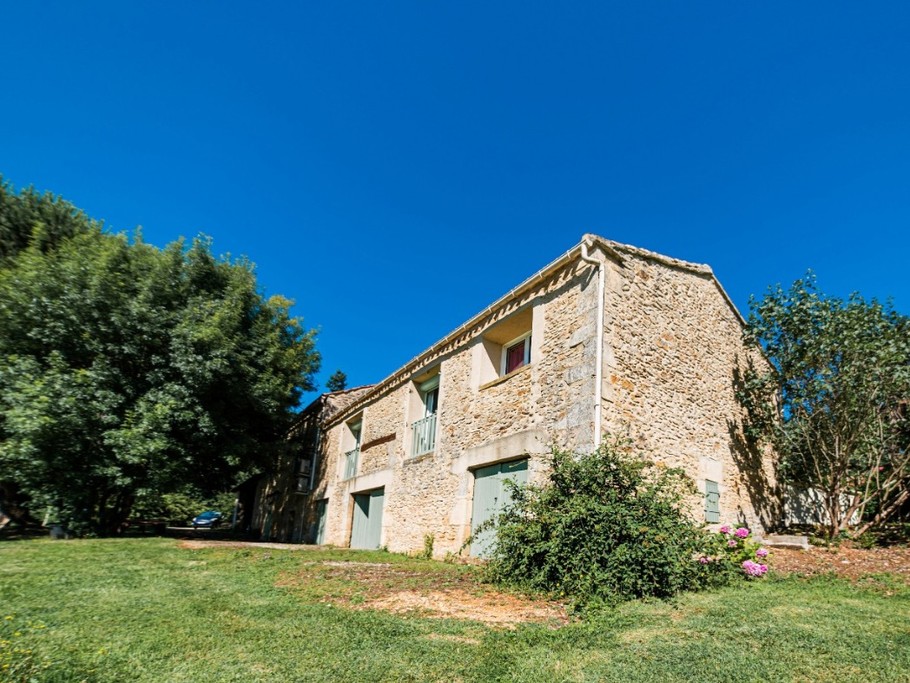 Vue arrière gîte