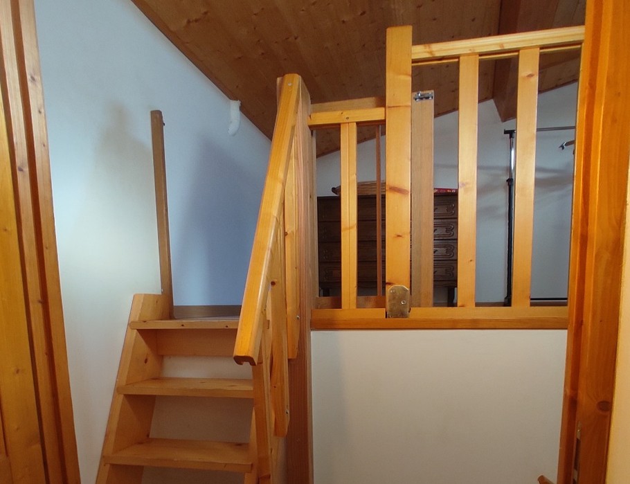 La Laurère - l'accès à la mezzanine