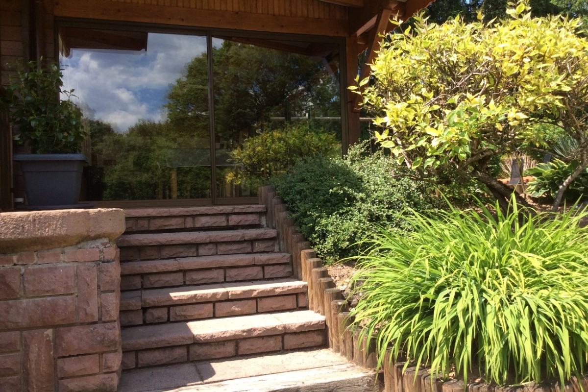 Entrée du chalet