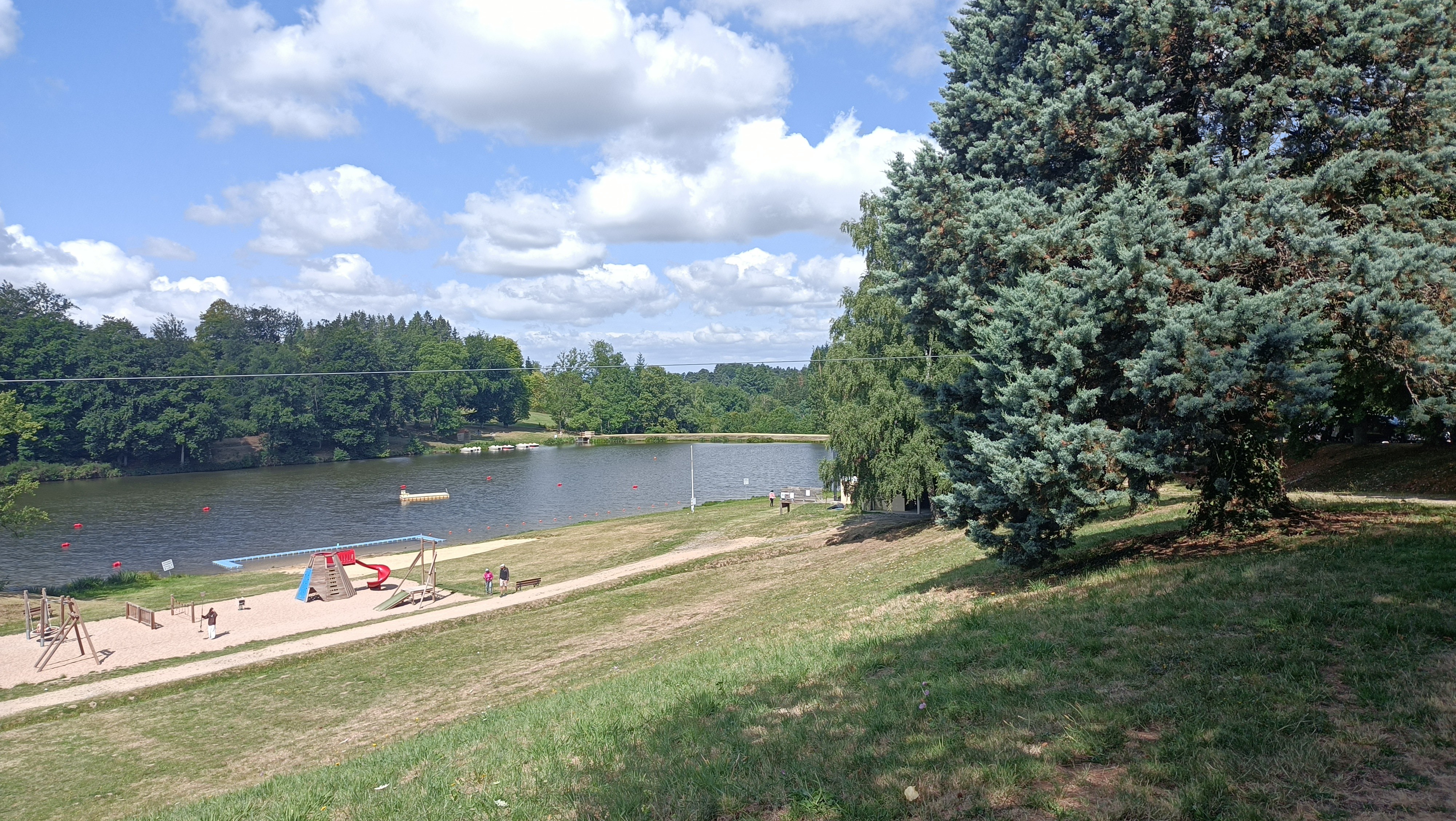 Plan d'eau du Vernet la Varenne