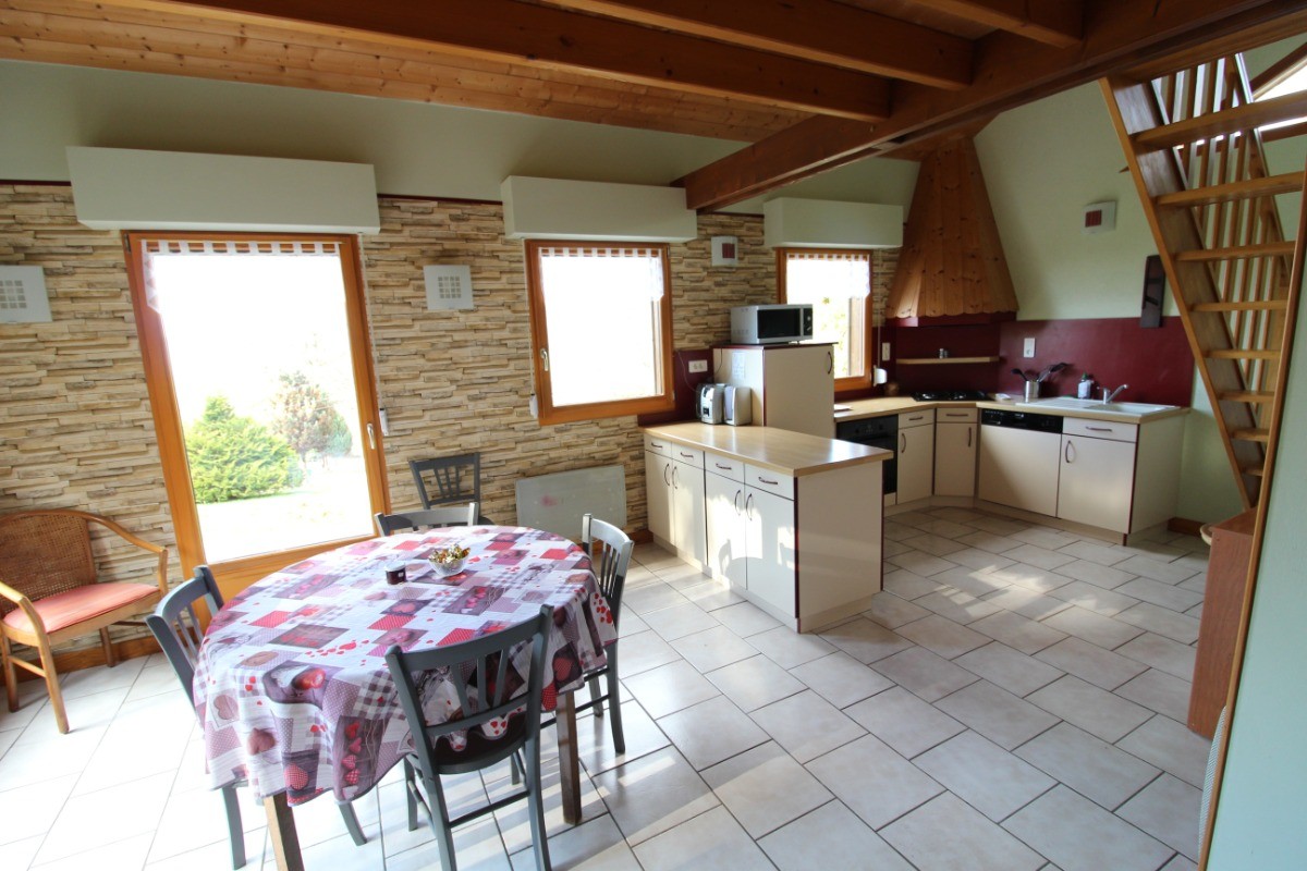 Pièce de vie - Gite la Remise