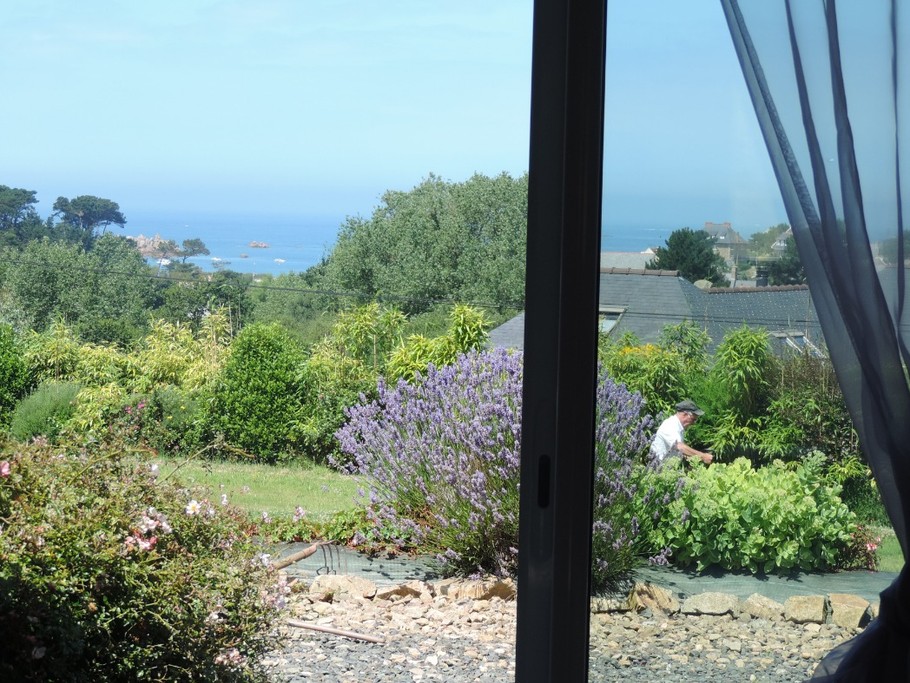 vue de la salle à manger