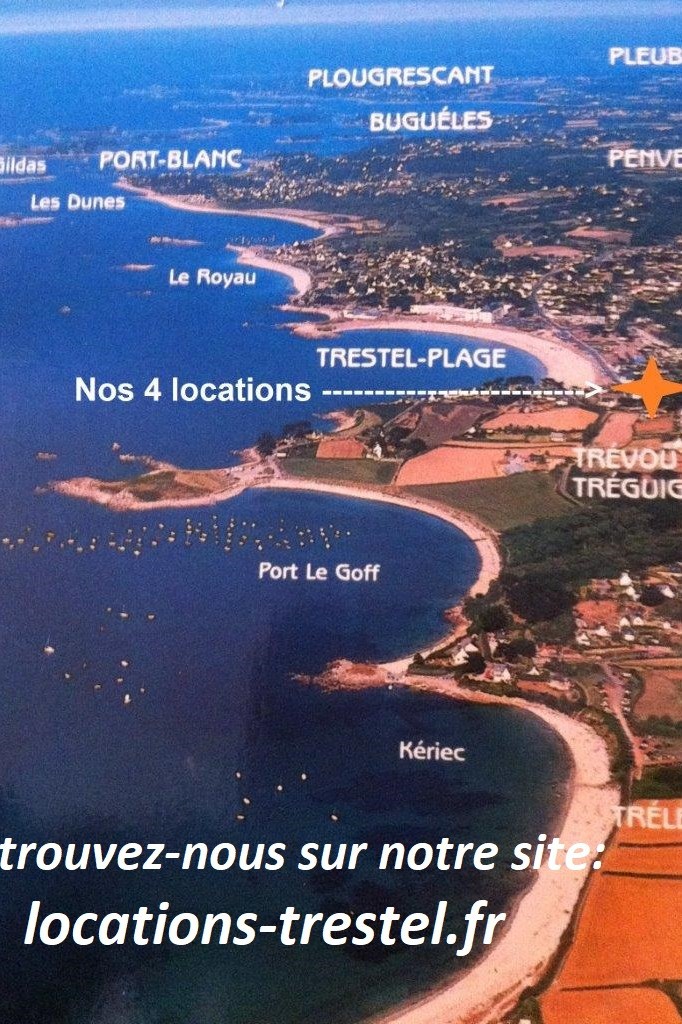 Appartement n°24, Troadec, La situation de l'appartement, sur la côte de granit rose