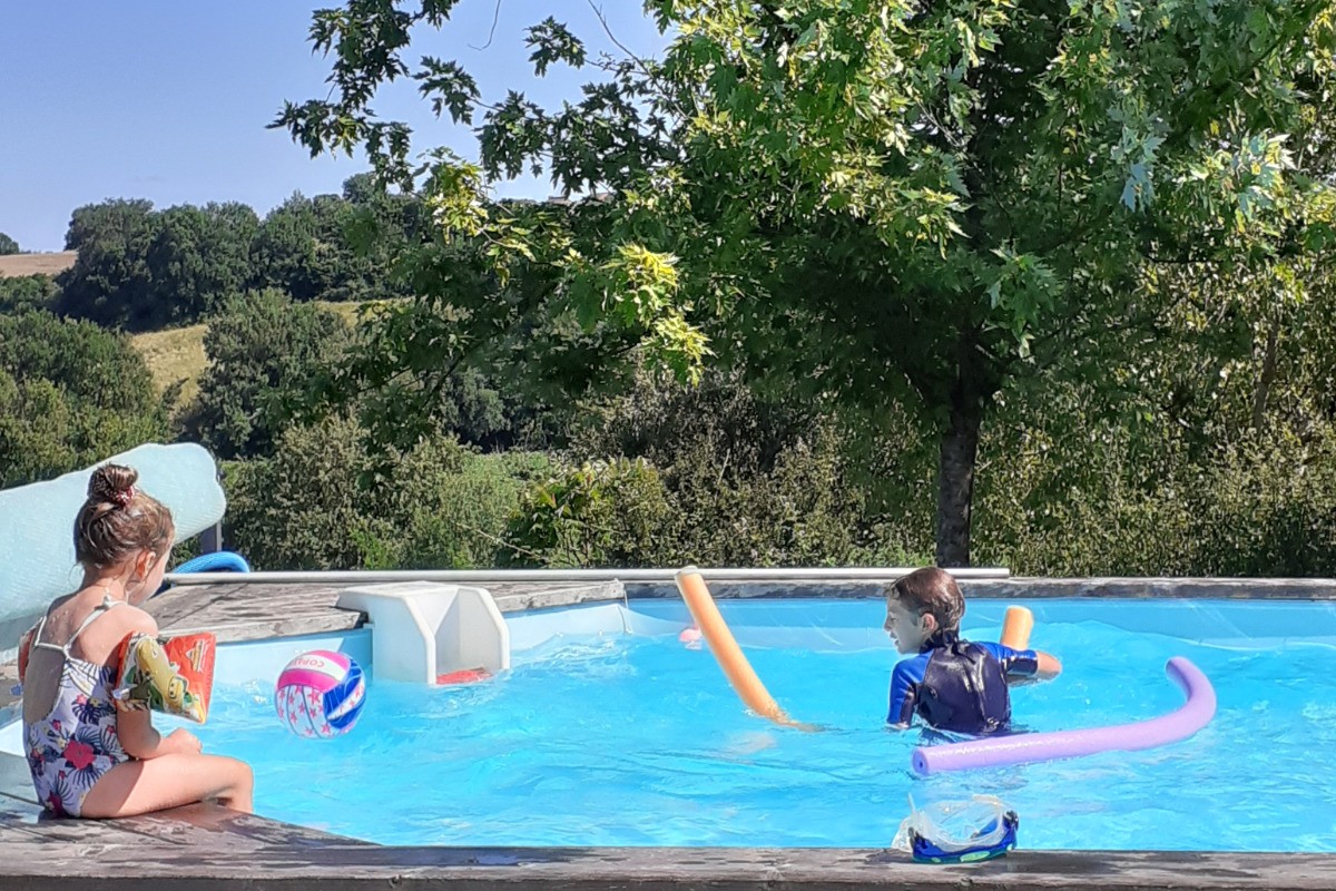 Chalet Mélèze : piscine pour des instants de jeux