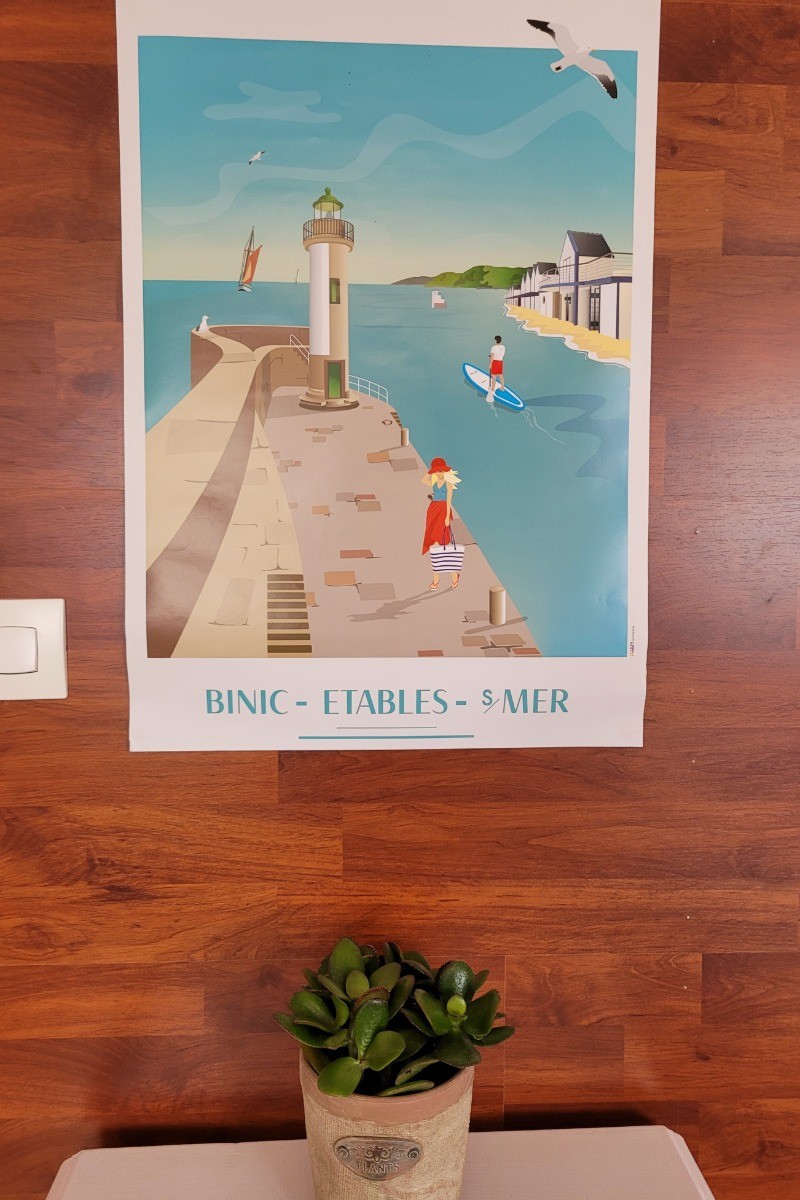 Location de vacances, 2 personnes, LANTIC, Binic, très joli port de plaisance, à 6 kms du gîte