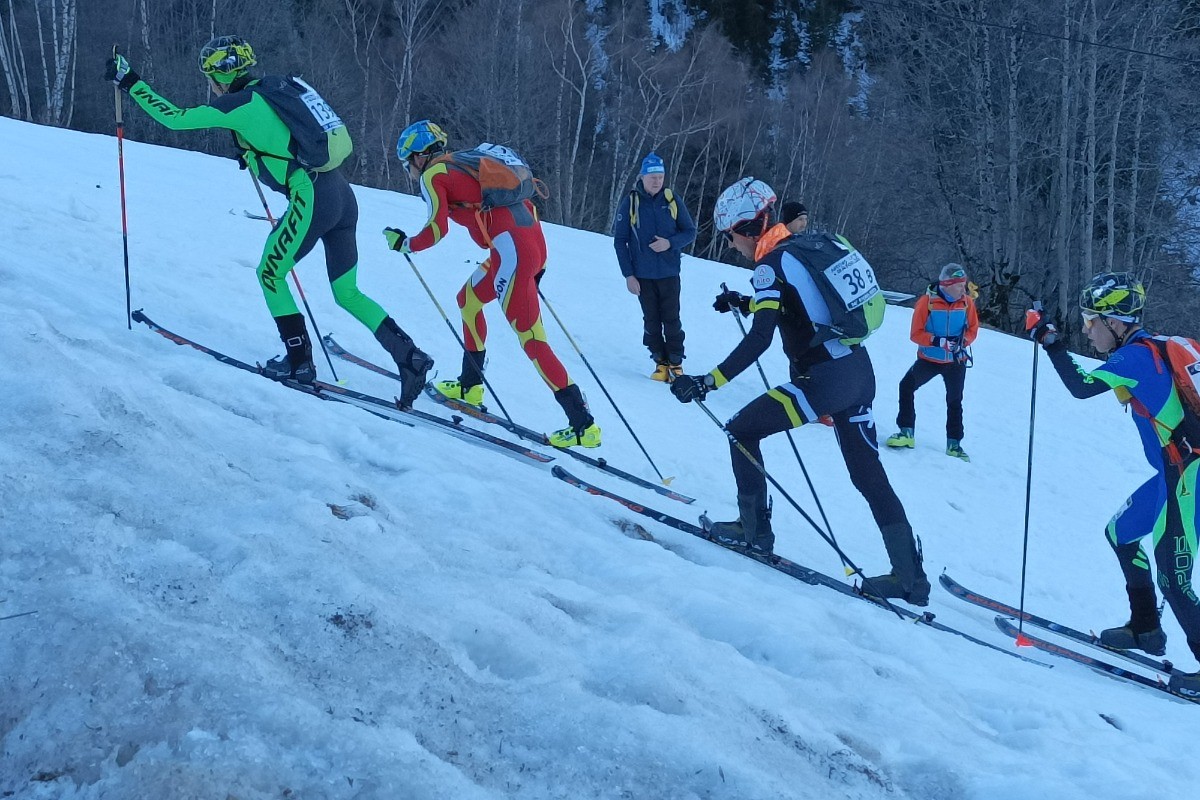 Ski alpinisme, étape de la Pierra-Menta