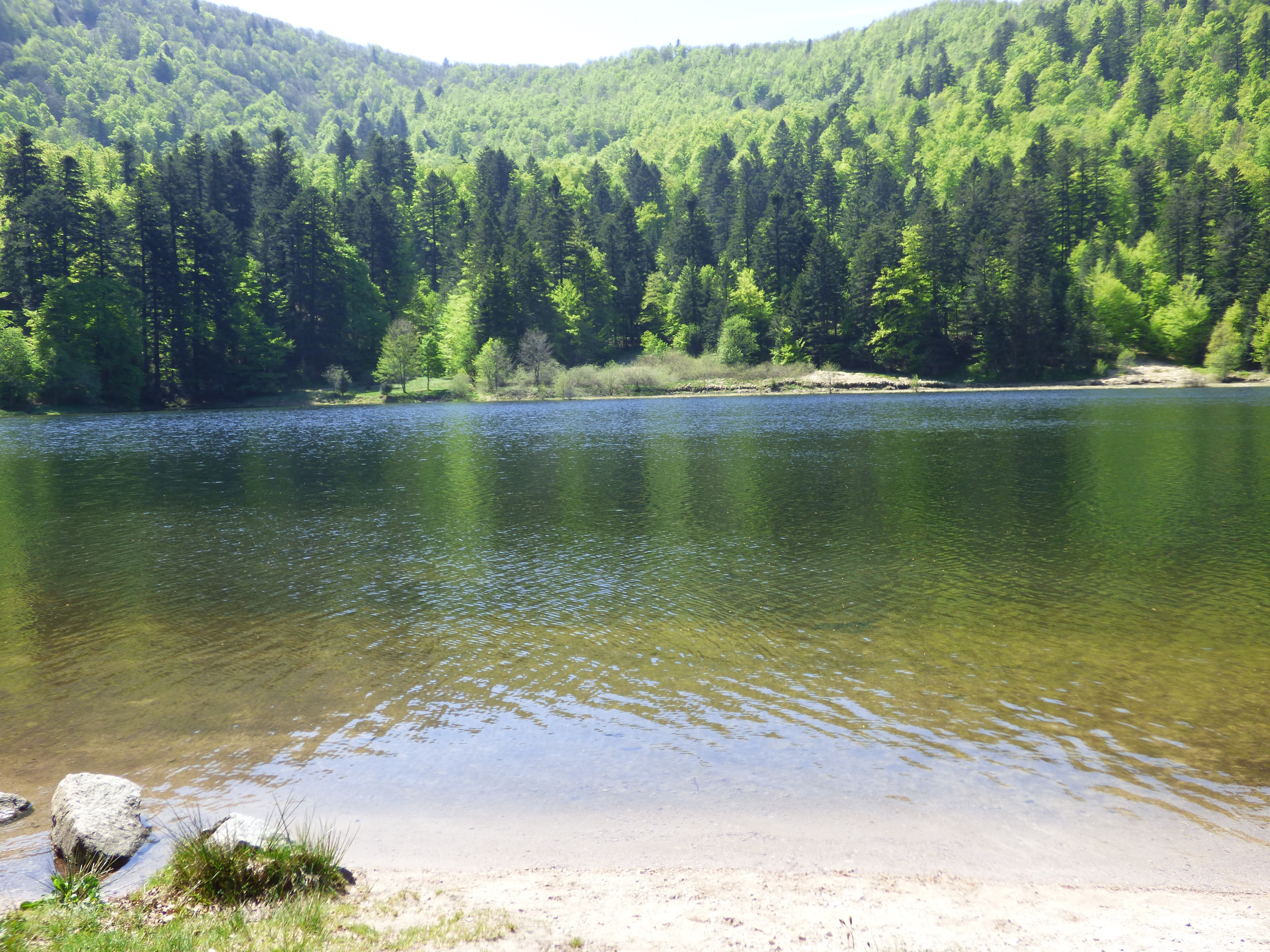 lac de Blanchemer - Au camp de base
